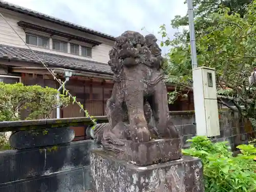 久留里神社の狛犬