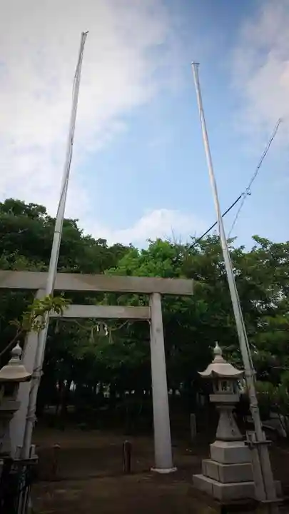 神明社(国府宮神明社)の鳥居