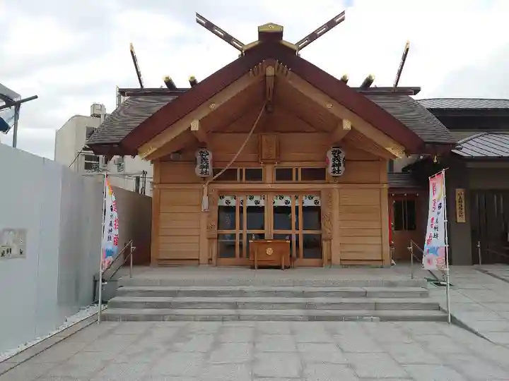 駒込妙義神社の本殿・本堂