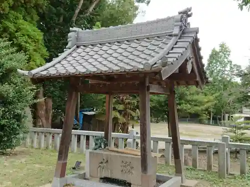 阿久比神社の手水舎