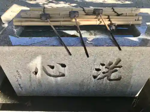 亀有香取神社の手水舎