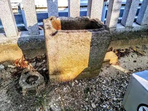 藤井神社（横根藤井神社）の手水舎