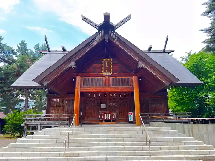 富良野神社の本殿・本堂