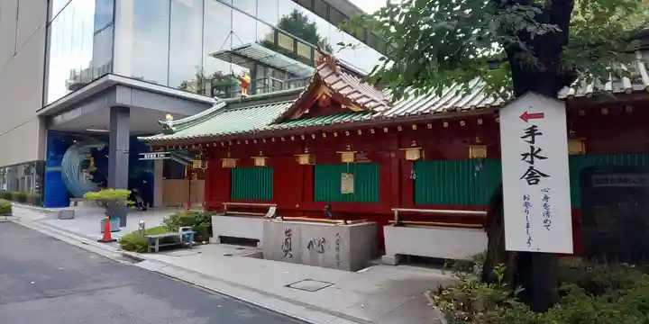 神田神社(神田明神)の手水舎