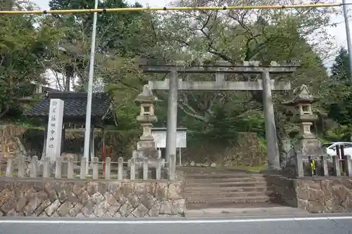 新具蘇姫命神社の鳥居