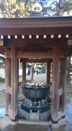 三寳寺の手水舎