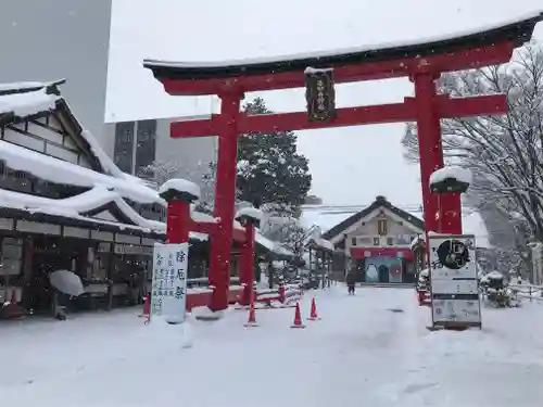 善知鳥神社の鳥居