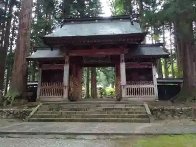 雲洞庵の山門・神門