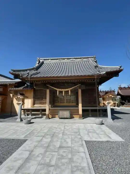 栗橋八坂神社の本殿・本堂