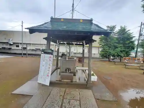 守谷総鎮守 八坂神社の手水舎