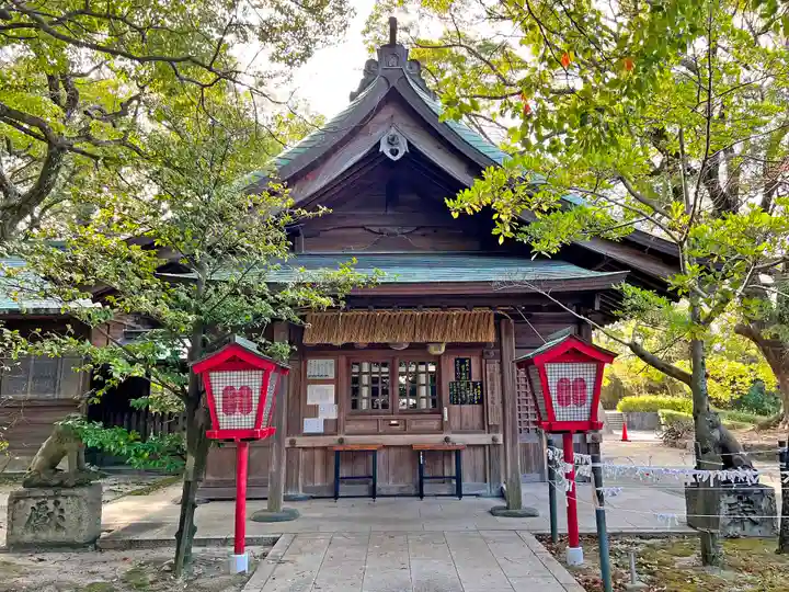 菊池神社の本殿・本堂