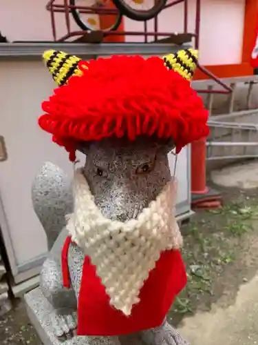 四宮神社の狛犬