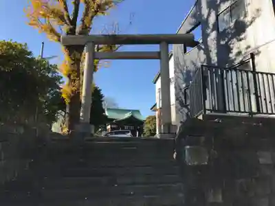 小日向神社の鳥居