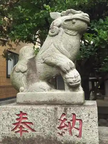 久伊豆神社（久伊豆宮寿神社）の狛犬