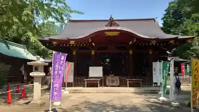 渋谷氷川神社の本殿・本堂