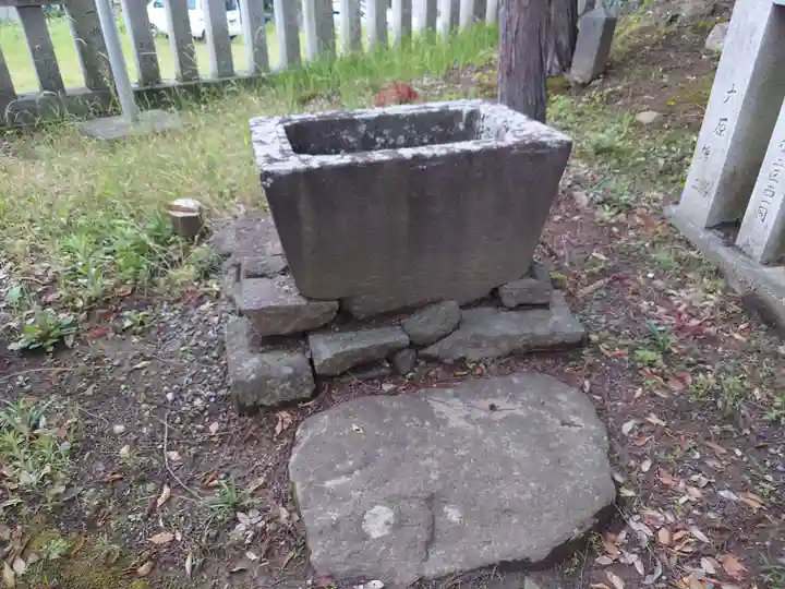 弓削神社の手水舎