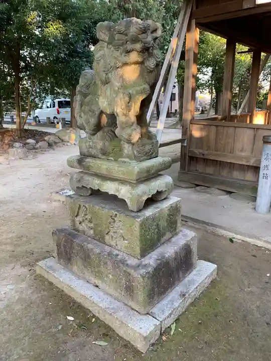 鹽江神社(中野)の狛犬