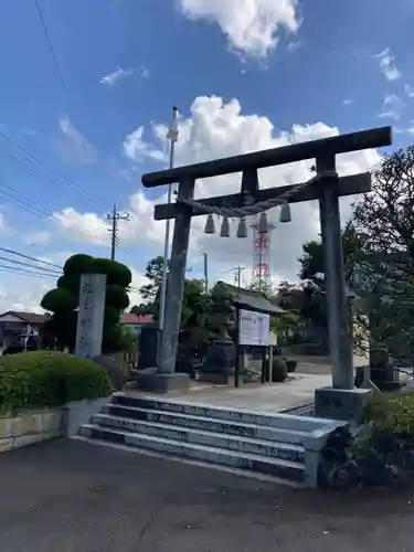 埴生神社の鳥居