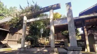 高木神社の鳥居