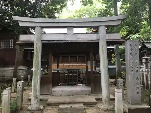 若宮八幡社の鳥居