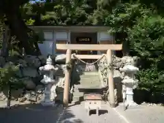 土宮神社の鳥居