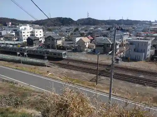 植田八幡神社の景色