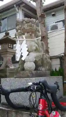 幸稲荷神社の狛犬