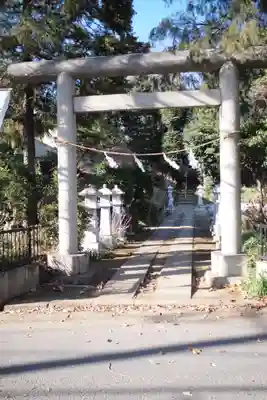 御嶽社（与野七福神弁財天）の鳥居