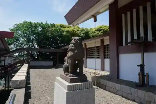 千葉縣護國神社の狛犬