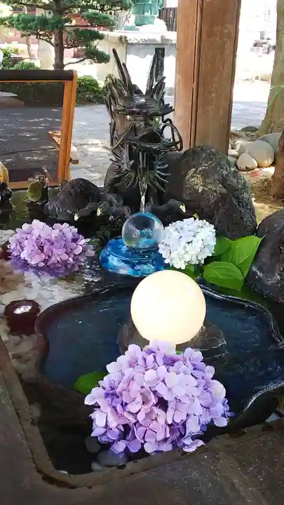 法輪寺の手水舎