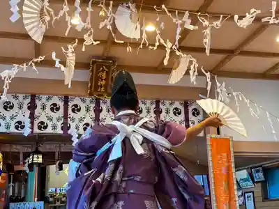 尻岸内八幡神社のお祭り