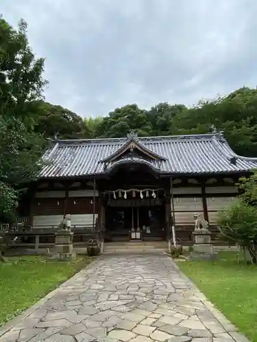 松帆神社の本殿・本堂