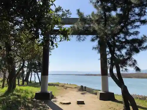 若宮神明社の鳥居