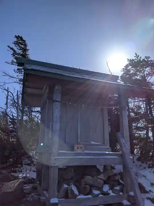 恵那神社奥宮本社(長野県)