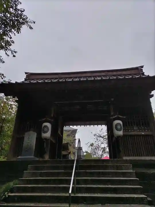笠森寺の山門・神門