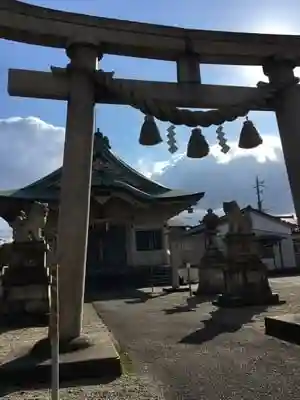 萩浦神社の鳥居