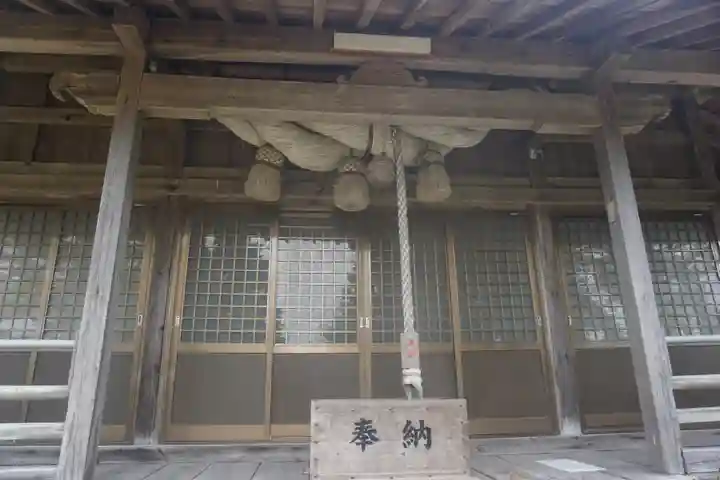 新具蘇姫命神社の本殿・本堂