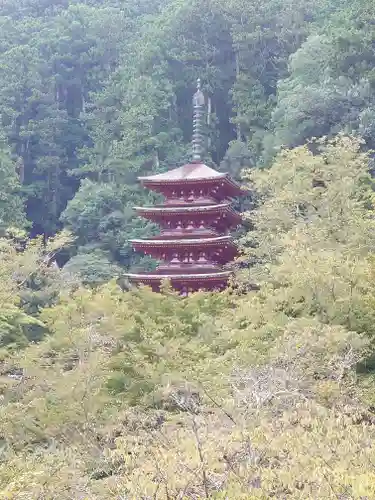 長谷寺の塔