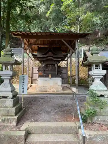 粒坐天照神社の末社