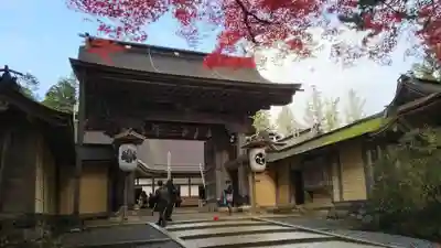 高野山金剛峯寺の山門・神門