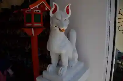 秋葉原神社（2017年閉鎖）の狛犬