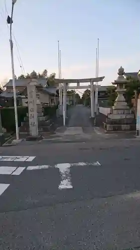 川曲神社（子生和町）の鳥居