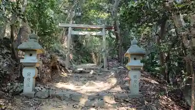 伊射波神社の鳥居