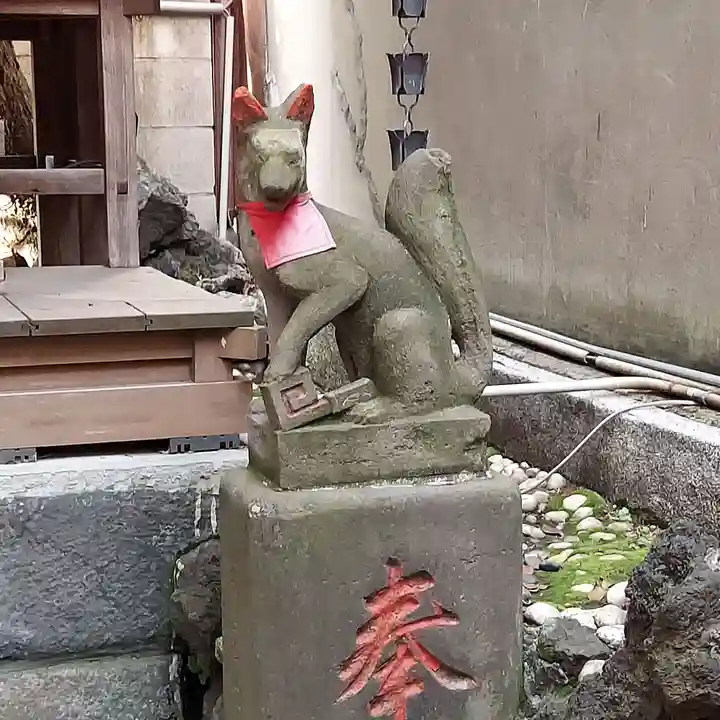 櫻稲荷神社の狛犬