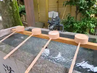 蛇窪神社の手水舎