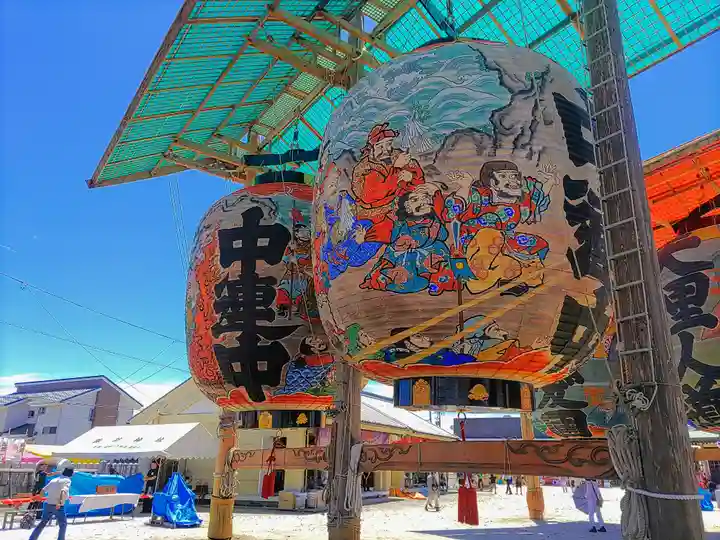 三河一色諏訪神社のお祭り