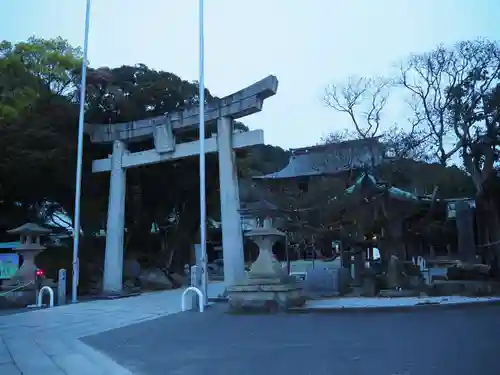 宮地嶽神社の鳥居