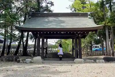 白山比売神社の手水舎