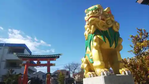 御嶽神社の狛犬