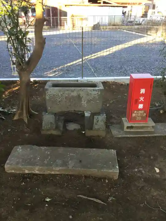 御嶽神社の手水舎